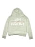 Justice Silver Sweatshirt Size 12 - 14 - photo 1