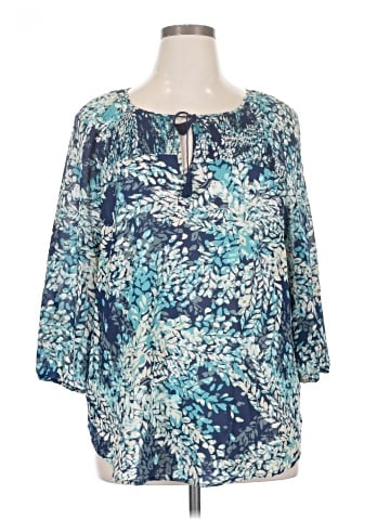 Liz Claiborne 3/4 Sleeve Blouse (view 1)