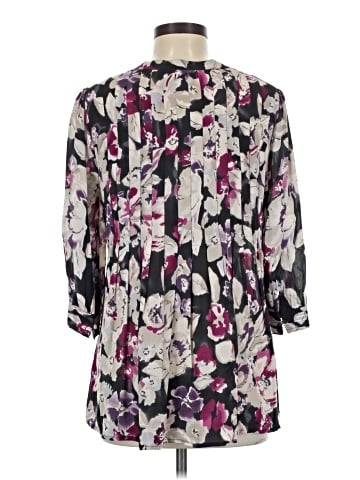 Joie 3/4 Sleeve Silk Top (view 2)