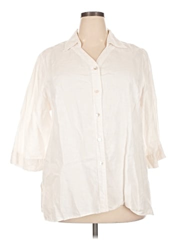 edward 3/4 Sleeve Button-Down Shirt (view 1)