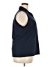 Unbranded 100% Polyester Blue Sleeveless Blouse Size XXL - photo 4