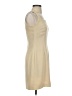 Cache Solid Ivory Cocktail Dress Size 4 - photo 4