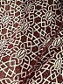 VERTIGO Print Brown Long Sleeve Blouse Size M - photo 8