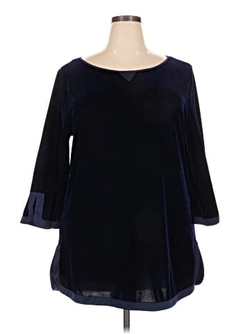 Soft Surroundings 3/4 Sleeve Blouse (view 1)