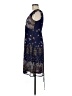Esprit 100% Polyester Paisley Blue Casual Dress Size 8 - photo 5