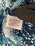 Como 100% Polyester Teal Long Sleeve Blouse Size M - photo 8