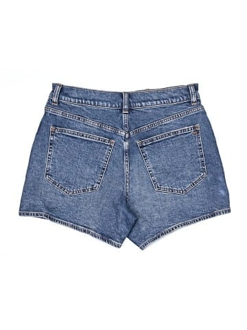 Madewell The Perfect Vintage Mid-Length Jean Short in Manton Wash (view 2)