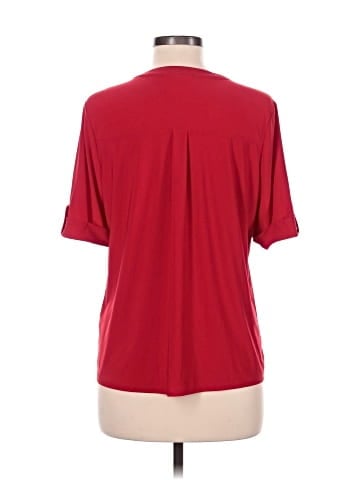 Perseption Concept Short Sleeve Blouse (view 2)