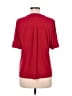 Perseption Concept Red Short Sleeve Blouse Size M - photo 2