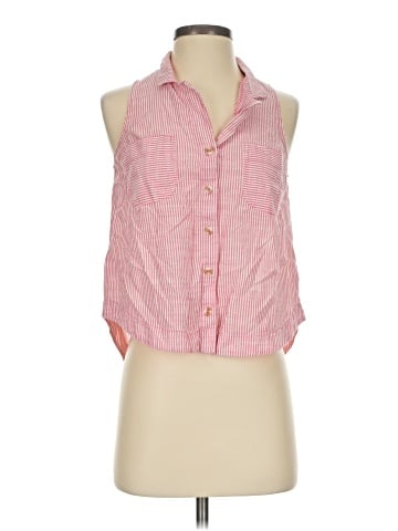 HD in Paris Sleeveless Button-Down Shirt (view 1)