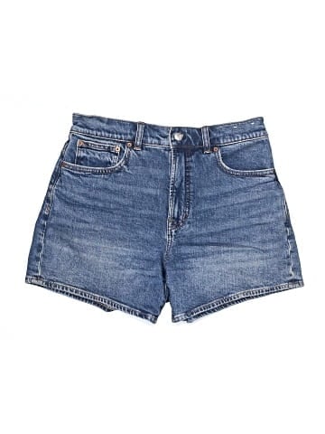 Madewell The Perfect Vintage Mid-Length Jean Short in Manton Wash (view 1)