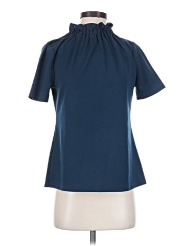 Ann Taylor Short Sleeve Blouse (view 1)