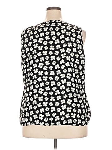 Anne Klein Sleeveless Blouse (view 2)