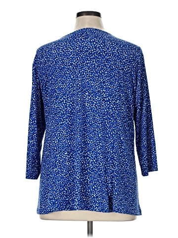 Susan Graver 3/4 Sleeve Top (view 2)