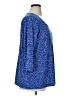 Susan Graver Blue 3/4 Sleeve Top Size XL (petite) - photo 4
