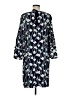 Talbots 100% Polyester Print Blue Casual Dress Size 8 - photo 2