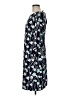 Talbots 100% Polyester Print Blue Casual Dress Size 8 - photo 5