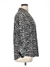 Talbots Animal Print Silver 3/4 Sleeve Blouse Size 16 - photo 4