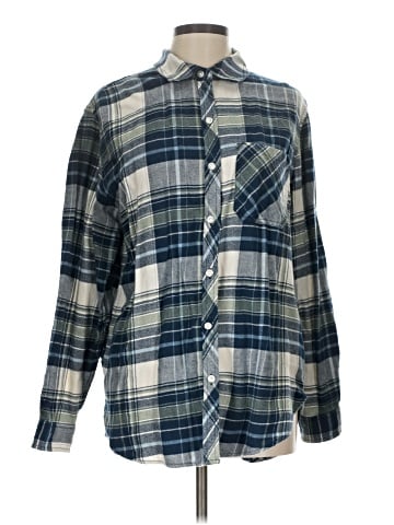 Gap Long Sleeve Button-Down Shirt (view 1)