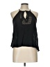 Lush Black Sleeveless Blouse Size L - photo 1