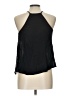 Lush Black Sleeveless Blouse Size L - photo 2