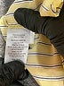 Eliane Rose Stripes Yellow Short Sleeve Blouse Size M - photo 8