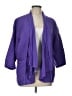 Mosaic 100% Linen Purple Kimono Size L - photo 1
