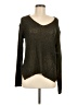 Alya Metallic Brown Pullover Sweater Size M - photo 1