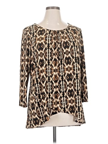 Rafaella 3/4 Sleeve Blouse (view 1)