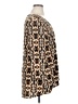 Rafaella Brown 3/4 Sleeve Blouse Size XL - photo 4