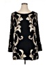 Boston Proper Paisley Black Pullover Sweater Size XL - photo 1