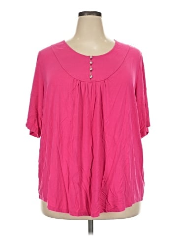 Susan Graver 3/4 Sleeve Blouse (view 1)
