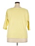 Avenue 100% Cotton Yellow Pullover Sweater Size 18 Plus - photo 2