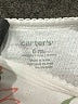 Carter's Floral Ivory Short Sleeve Onesie 3-6 MO / 6 MO - photo 3