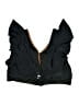 Unbranded Floral Black Swimsuit Top Size XL (estimated) - photo 2