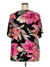 Susan Graver Black Short Sleeve Blouse Size 2X - photo 2