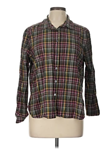 Ann Taylor LOFT Long Sleeve Button-Down Shirt (view 1)