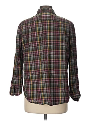 Ann Taylor LOFT Long Sleeve Button-Down Shirt (view 2)