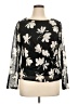 Tahari Black Long Sleeve Blouse Size XL - photo 1