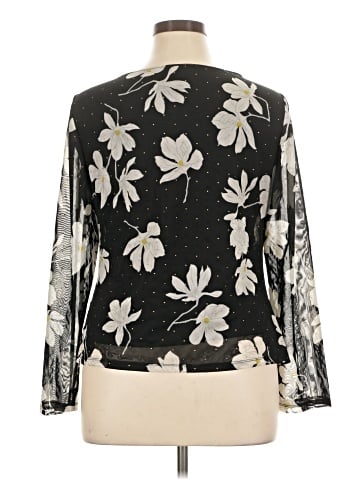 Tahari Long Sleeve Blouse (view 2)