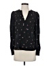 1.State 100% Polyester Black Long Sleeve Blouse Size XS - photo 1