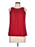Express Red Sleeveless Blouse Size L - photo 1