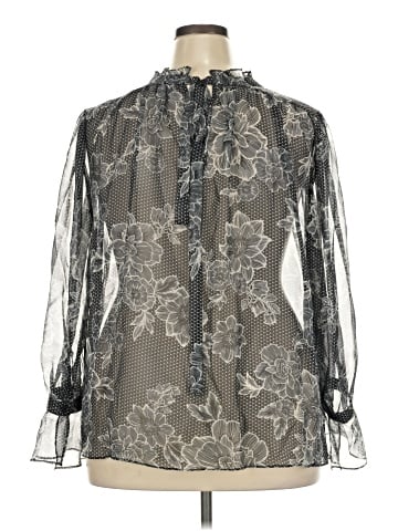 ELOQUII 3/4 Sleeve Blouse (view 2)