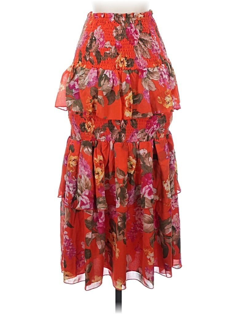 Wayf Casual Skirt In Red
