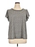 Max Studio Gray Short Sleeve Top Size 1X - photo 1