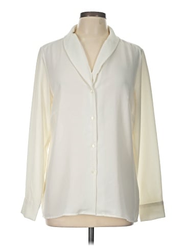 Ann Taylor Factory Long Sleeve Blouse (view 1)