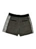 Rebecca Taylor 100% Polyester Metallic Silver Shorts Size 4 - photo 2