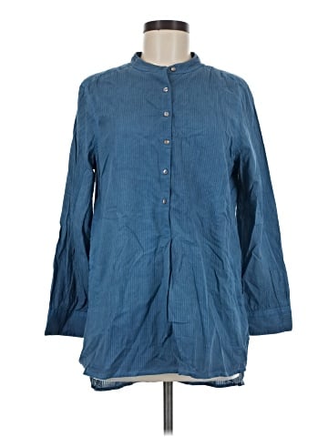 Nic + Zoe 3/4 Sleeve Button-Down Shirt (view 1)