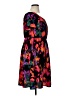 Assorted Brands 100% Polyester Print Black Cocktail Dress Size XL - photo 4