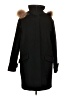 Soia & Kyo Solid Black Wool Coat Size S - photo 1